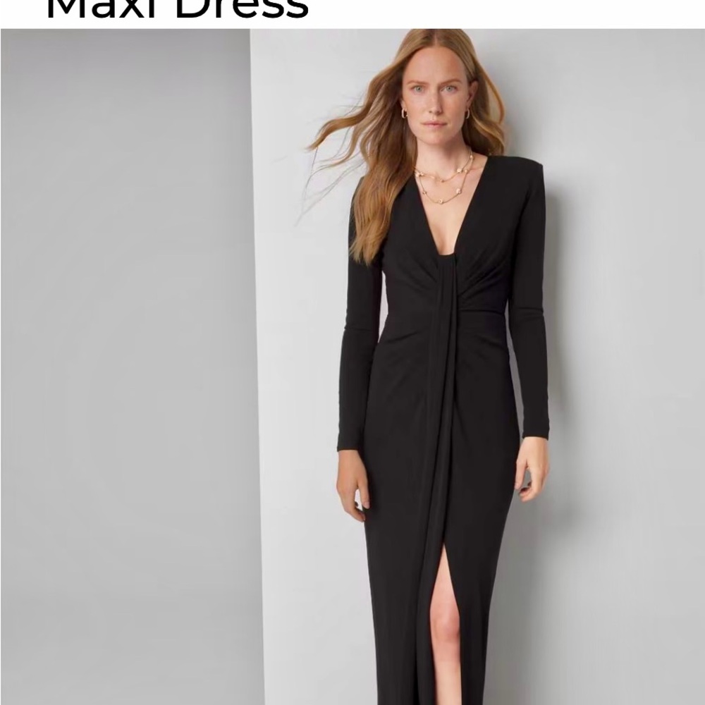 Elegant Black Maxi Dress
